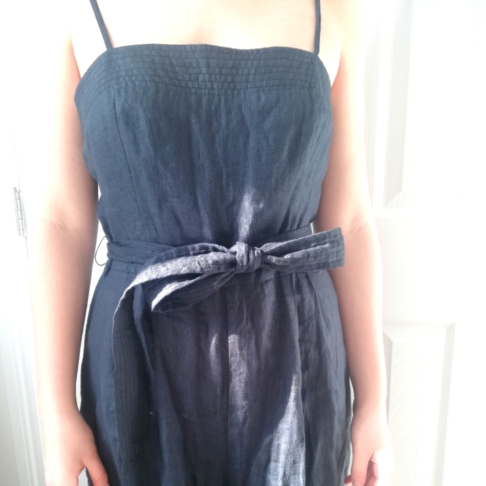 NWOT Romper 100%linen size 4